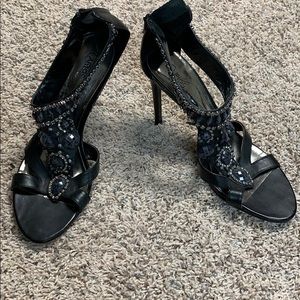 Sexy Carlos Santana blingy heels